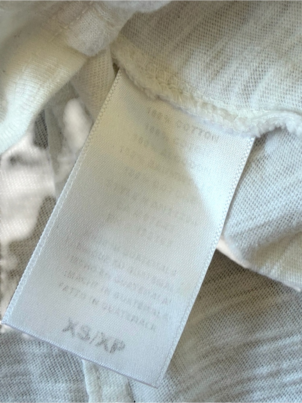 Anthropologie Eri + Ali White Crewneck Corset Short Sleeve Tee T shirt - Picture 7 of 7
